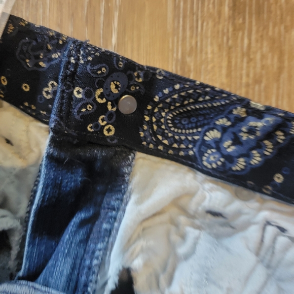 Levi's 525 Womens Jeans Perfect Waist Straight Leg Blue Denim Size 6 - Picture 5 of 8